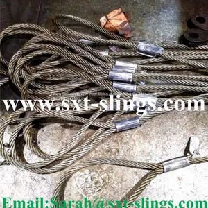 Ungalvanized Steel Wire Rope Slings Supplier 6x19+FC thumbnail-5