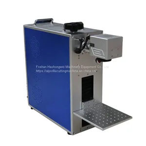 Logo Metal Laser Printing Machine Portable Fiber Laser Marking Machine thumbnail-2