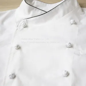 Made by Hand Chinese Knot Button Frog Button With Two Parts for Chef Uniform thumbnail-3
