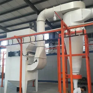 Top Sale Wrought Iron Spraying Equipment Powder Coating Line thumbnail-2