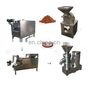 Factory Supply Cocoa Paste Grinding Making Machine Cocoa Bean Processing Machinery thumbnail-1