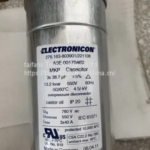 New MKP 3x38.7uf 550V Capacitor A5E00170469 + -5% thumbnail-1