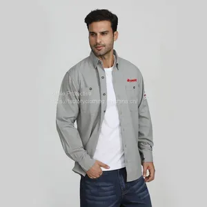 Oil and Fire Resistant Welding Work Shirt thumbnail-1