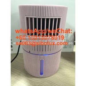 Portable Pink USB Mini Air Cooler With Evaporative Water Tank thumbnail-1