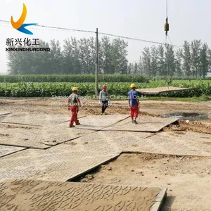 Mold Pressed Composite Heavy Duty Construction Road Mat Temporary Road Way thumbnail-5
