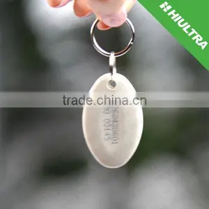 13.56Mhz Ultralight Access Control Waterproof Plastic Cheap Rfid Keyfob Tag thumbnail-1
