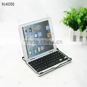 Bluetooth Keyboard for IPad Mini,Black Ultra-thin Aluminum Bluetooth Keyboard thumbnail-3
