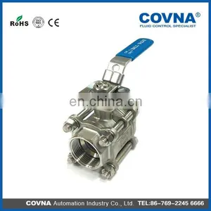 COVNA 3/4 Inch 2 Way PVC Plastic True Union Compact Handle Ball Valve for Water thumbnail-4