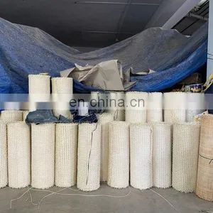 Natural Open Cane Webbing Roll for Making Chair - Vietnam Rattan Cane Mesh - Weave Rattan Cane Webbing for Furniture+84989638256 thumbnail-5