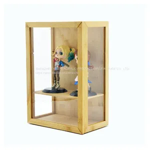 Bamboo And Acrylic Display Box Gift Box thumbnail-1