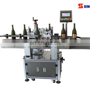 Big Round Glass Plastic Bottle Horizontal Labeling Machine T-401 thumbnail-4
