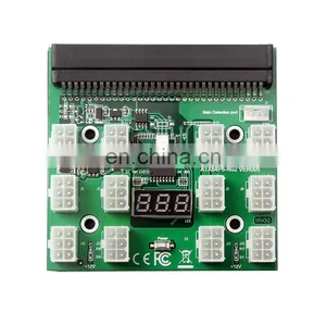 12v 12 Port 6 Pin 1200w Server Power Supply Breakout Board Adapter For Gpu Game/breakout Board 24pin thumbnail-5