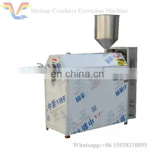 Automatic Snacks Colored Indonesia Uncooked Prawn Cracker Making Machine Shrimp Chips Prawn Cracker Machinery thumbnail-4