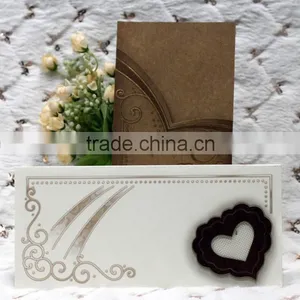 2016 Novelty Products and Cheap Love Design Wood Wedding Invitation Cards thumbnail-4