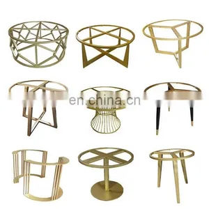 Coffee Table Leg Furniture Metal Legs Golden/black Table Leg thumbnail-5