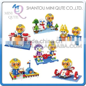 Mini Qute SC Kawaii American Cartoon Pororo Duck Penguin Diamond Block Plastic Building Block Boys Educational Toy thumbnail-1