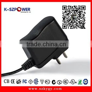 2015 A-series 5W Ac/dc Type Usa Plug Pins Switching 5v 500ma ac Adapter With CE UL thumbnail-1