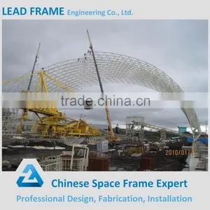 Reasonable Price Arched Steel Space Frame Building thumbnail-2