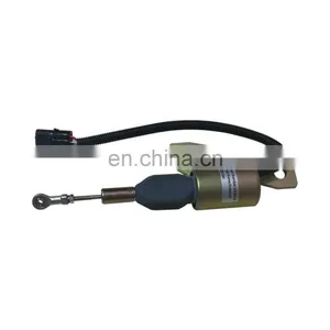 3358076 Stop Solenoid for Truck 6BT Diesel Engine Spare Original Parts 3358076 3358076 thumbnail-1