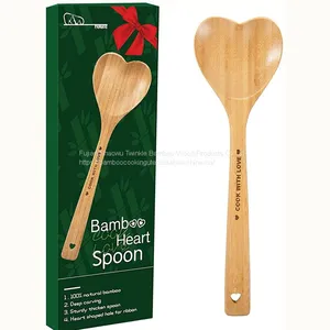 Bamboo Heart Spoons Original Twinkle Bamboo Wholesale Bamboo Wood Items thumbnail-1