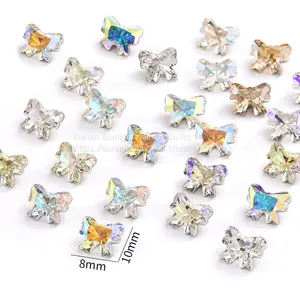 Butterfly Series Crystal Glass Diamond 8 * 10mm thumbnail-1