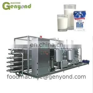 Customized Professional Pasteurizated Milk Processing Plant Pasteurised Line Oat Production thumbnail-2