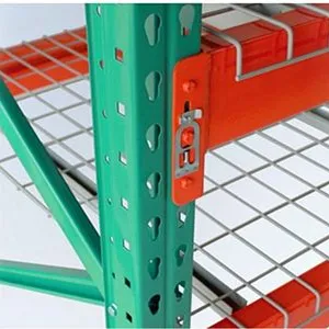 American Type Industrial Warehouse Storage Heavy Duty Teardrop Pallet Racking thumbnail-1