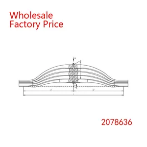 2078636 Parabolic Spring Wholesale For Scania thumbnail-2