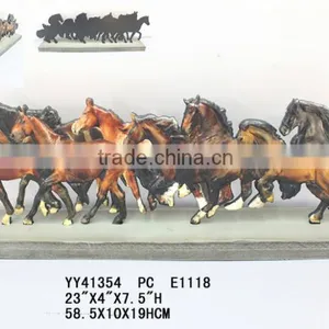 Wood Horse Handmade Crafts for Table Top Decor thumbnail-1