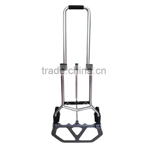 Mini Light Weight Aluminum Folding Hand Trolley Tool Cart Portable thumbnail-1