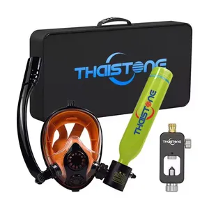 THAISTONE Lung Tank 0.5L Mini Scuba Diving Dive Air Tank With Snorkeling Mask Set thumbnail-1