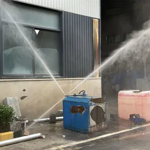 High Pressure Electric Drive Cleaning Equipment Automatic IBC Emulsion Tonnage Barrel Metal Cold Water Cleaning Process New Used thumbnail-4