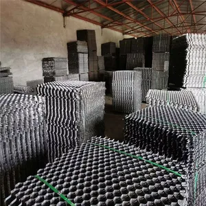 High Strength Tortoise Shell Metal Mesh Heat-Resistant Turtle Shell Net for Reactor Vessels Flue Gas Lines Custom Cutting thumbnail-2