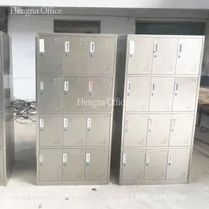Water Proof Heavy-Duty Thickened Stainless Steel Employee Lockers With Makeup Mirror Design for Offices & Workplaces-OEM/ODM thumbnail-3