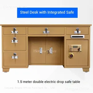 Secure Filing Desk With Electronic Safe | Camera Privacy Protection | ODM Supplier for Medina Institution thumbnail-5