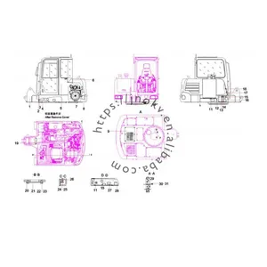 SANY Parts Catalogue Genuine Excavator & Crane Spare Parts OEM Supplier From China thumbnail-6