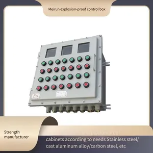 Meirun Cast Aluminum Alloy Explosion-proof Control Box, Special for Flammable and Explosive Environments Such as Petroleum Refining and Chemical Industry thumbnail-1