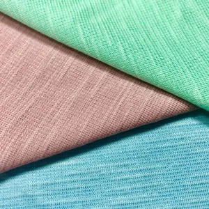 Guangzhifeng #9465 Double-sided Corded 230g Cotton-polyester Stretch Fabric With Unique Texture, Skin-friendly and Cool, Suitable for Casual T-shirts thumbnail-3