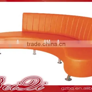 Beiqi Professional Contemporary Ultrasoft Salon Furniture U Shape Waiting Chair for Office Living Room Design thumbnail-1