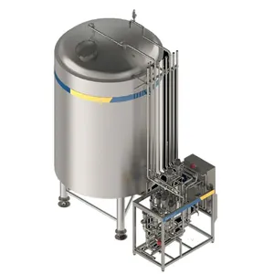 Milk Aseptic Holding Tank Steam Sterile Milk Boiler Machine 1000 L 5000L 10ton thumbnail-4