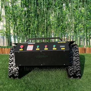 Lawn Mower Control, Dual-Channel Servo Control Remote Control Crawler Lawn Mower for Hillsides Vigorun VTLM600 thumbnail-5
