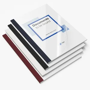 Corporate Report Binding Cover A4 Leather Grain Paper for Annual Reports Product Catalogs Presentation Handouts thumbnail-5