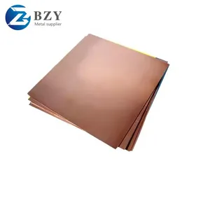 Factory Direct C15000 Zirconium Copper Sheet High Hardness Anti-fatigue Copper Plate In Stock thumbnail-2