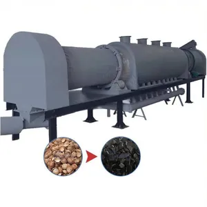 Complete Palm Shell Carbonization Briquetting Production Line Bbq Charcoal Making Machine thumbnail-1