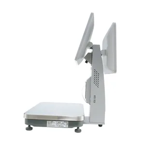Aonpos AP34 128G SSD Pos Terminal Dual Screen System Gym Pos System thumbnail-3