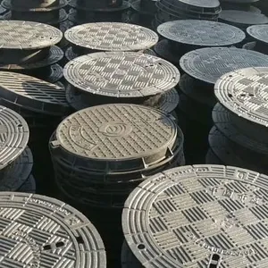High-Strength Ductile Iron Manhole Covers With Anti-Slip Surface for Urban Road Projects thumbnail-2