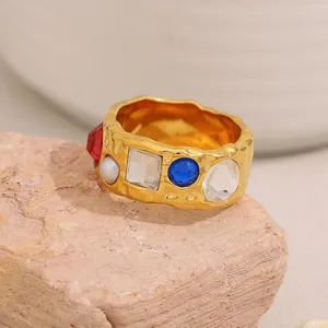10mm Wide Stainless Steel Ring, Matte Finish, Engravable, Low MOQ 50 Pcs, Wholesale Supplier thumbnail-5