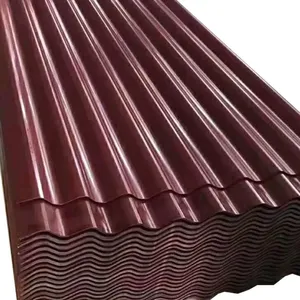 20μm Top Coat Color Coated Corrugated Sheet With Anti-Corrosion Primer for Industrial Use thumbnail-2