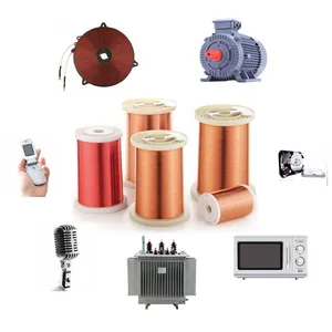 0.1mm~0.6mm ECCA/CCA Enameled Copper Clad Aluminum Wire Fore Electric Equipment thumbnail-6