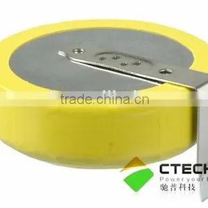 3V Lithium Battery Cr2477 With Solder Pins thumbnail-3